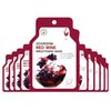 Dearderm Red Wine Bright Ampoule Mask (10pcs)
