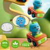 MOONTOY Car Toys for 1+ Year Old First Birthday Gifts for Boys,Press and Go Car Toys Baby Animal Racing Cars for Toddlers 1-3,Push Go Friction Car Toys Toys 12-18 Months Toddler Toys for One Year Old