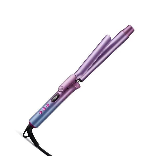 1.25 Inch Curling Iron 13 gears with Clipped Ceramic Barrel Professional 1 1/4 Inch Hair Curler Dual Voltage for Traveling 60 Mins Auto Off