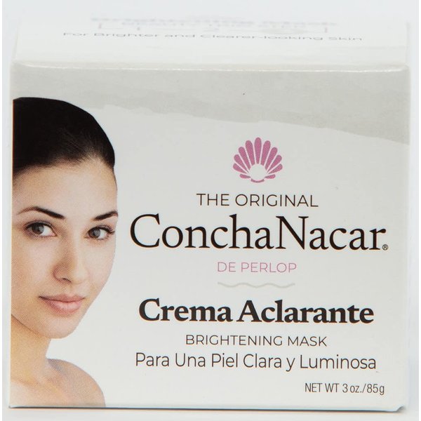 Concha Nacar Crema Aclarante No.3, Brightening Mask 3 oz (Pack of 6) Reduces Appearance Of Spots And Scars