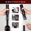 Christmas Gift Electric Wine Opener - Hisip Battery Wine Bottle Opener Contains Beer Opener Wine Gift Set Automatic Corkscrew Electric Potable for Home Bar, Father Day Gift