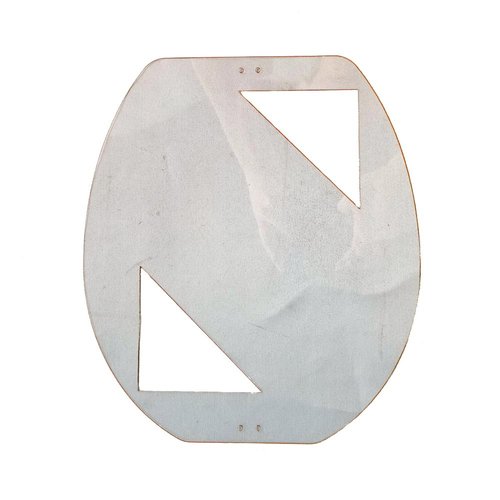 Stencil Logo Tennis Accessories-Sporting Goods Plastic Stencil Card- Reusable 1MM Thickness White