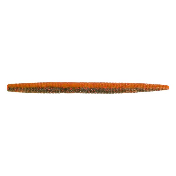Berkley PowerBait® MaxScent The General Fishing Bait, Watermelon Copper/Orange w/Red, 5in | 13cm, Soft Stick Bait with Irresistible Scent & Flavor, Classic Stick Bait Action, Deadly Bass Fishing Bait