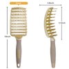 Hair Brushes for Women Men & Kids, Wet Brush Detangling Brush Faster Blow Drying Styling, Curved Vented Brush for Wet & Dry Hair, Paddle Detangling Brush for Wet Dry Curly Thick Straight Hair