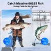 Eyoyo Underwater Fishing Camera, 4.3 Inch Fishing Camera DVR, Portable Fish Finder, 8-Hour Battery, Infrared Lights, Temperature & Depth Detection, 20M Cable for Lake Fishing