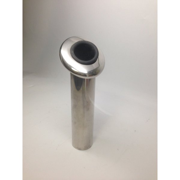 Marine Boat Stainless Steel 316 Fishing Rod Holder 8.6" Flush Mount 30 DEG