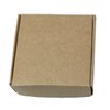 JGFinds 30 Pack Small Kraft Brown Gift Box (3x3x1 Inches), Boxes for Jewelry, Soap, Candy - Cardboard Packaging for Homemade Items, Decorative Flat Bulk Boxes