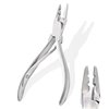 AAProTools 2 Holes Mini Plier For Micro Nano Ring Hair Extensions opener and Removal Tool
