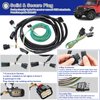 BX88368 Blue Ox EZ Light Wiring - Towing Wiring Harness kit for Jeep Willys 2021-2023 Wrangler JL 2018-2023 & Gladiator 2020-2023 Towed Vehicle Wiring Kit Plug and Play-BX88368
