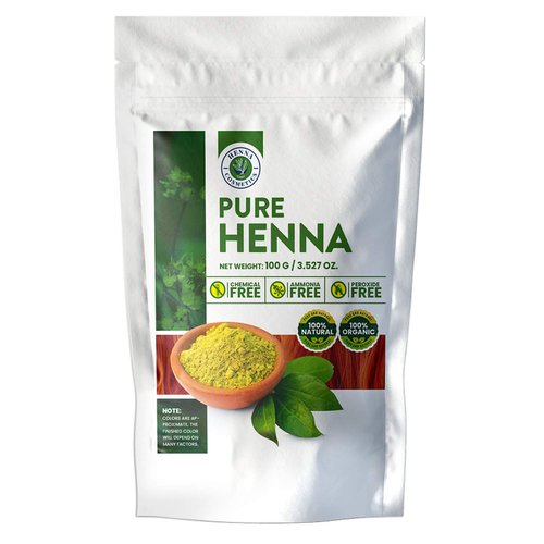 Henna Cosmetics Cypri 100% Pure Henna Powder for Hair Dye, Henna Hair Dye Red/brown Color Powder | 100 Grams / 3.5 Ounces…