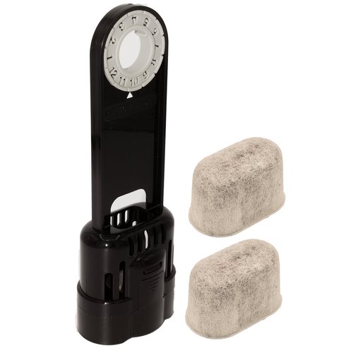 Blendin Replacement Water Filter Holder Handle with two ION Exchange Resin Filters,Compatible with Breville Espresso Coffee Makers