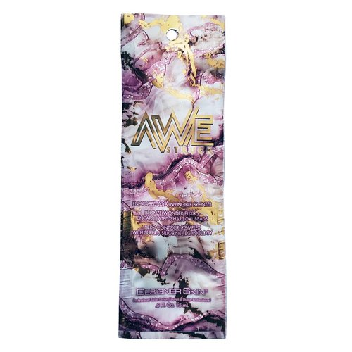 Designer Skin Awestruck Tanning Lotion 2 Sample Packets 0.5 oz