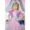 CIEHER Mermaid Birthday Decorations, Mermaid Crown and Birthday Sash for Girls Mermaid Headband Girls Seashell Crown for little Mermaid Party Decorations