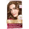 L'Oreal Paris Excellence Creme Hair Color, Medium Golden Brown (Pack of 3)