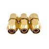 3Pcs 3/8 Air Hose Repair Kits,Brass 3/8 Air Hose Fittings Reusable Hose Splicers Repair Kit for 3/8-Inch ID Hose