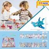 Uiqozok Party Favors for Kids Building Set, 24 Pack Animals Building Blocks Toy, Classroom Prizes Goodie Bag Stuffers, Christmas Day Easter Birthday Gift for Boys Girls Ages 6-12+