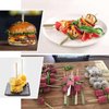 Efavormart 100 Pack - 6" Eco Friendly Paddle Shaped Bamboo Skewers, Cocktail Picks