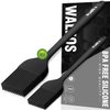 Walfos Silicone Basting Pastry Brush, Heat Resistant Pastry Brush Set, Strong Steel Core and One-Pieces Design, Perfect for BBQ Grill Baking Kitchen Cooking, BPA Free and Dishwasher Safe (2 Pcs)