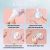 Cream Glue for DIY Crafts, 4pcs (50ml Each) White Decoden Cream DIY Phone Case Kit with 4pcs Piping Tips, Perfect for Handmade Crafts and Decorations (Coffee)