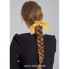 Jaciya Satin Silk Scrunchies for Women Hair Scrunchies for Women's Hair Bow Scrunchie Holder Hair Ties for Girls Pony Tails Hair Ties for Thick Hair No Damage