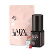 Sky Lady Black Glue Eyelash Extensions 5ml / Professional Max Bonding Strength Lash Glue / 1-3 Sec Fast Drying / 5-6 Weeks Retention