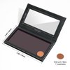 Lolalet Night Shades Magnetic Makeup Palette Empty, 2 Pack Magnetic Pallets with Mirror for Eyeshadow Lip Color Blush Powder Highlighter Contour -Stripeblack