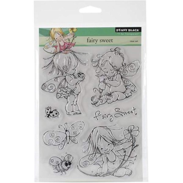 Penny Black Decorative Rubber Stamps, Fairy Sweet (30-151)