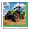 Tractor Time Beverage Napkins, 48 ct