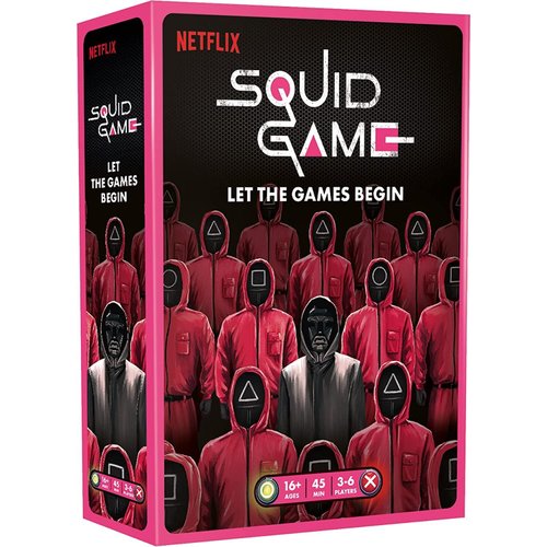 Squid Game The Board Game | Thrilling Survival Strategy Game for Adults and Teens Based on The Hit Netlix Series | Ages 16+ | 3-6 Players | Average Playtime 45 Minutes | Made by Mixlore