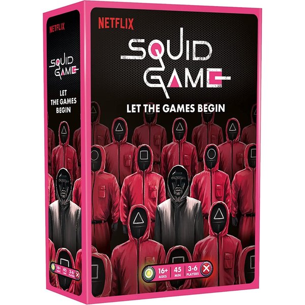 Squid Game The Board Game | Thrilling Survival Strategy Game for Adults and Teens Based on The Hit Netlix Series | Ages 16+ | 3-6 Players | Average Playtime 45 Minutes | Made by Mixlore