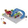 Driven by Battat – Gas Station & Drive-Thru Restaurant Playset – Toy Car Accessories for Kids – 5-Piece Set with Toy Food Truck – Toy Car Playset – 3 Years + – Pocket Dine & Drive Pit Stop (5pc)