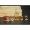 A Set of Exquisite Mini Whiskey Wine Bottle Bar Model, 1:12 Scale Dollhouse Miniature Accessories, Mini Whiskey Wine Decoration
