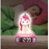 Lexibook - Unicorn Digital Alarm Clock for Kids with Night Light, Snooze and Unicorn Sound Effects, Childrens Clock, Luminous Unicorn, Pink Colour - RL800UNI