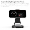 3 in 1 Charging Station for Apple Devices,Mag-Safe Charger Stand Fast Charging,Wireless Charger for iPhone 16/15/14/13/12 Series,& AirPods,& iWatch(30W USB-C Charger Included)