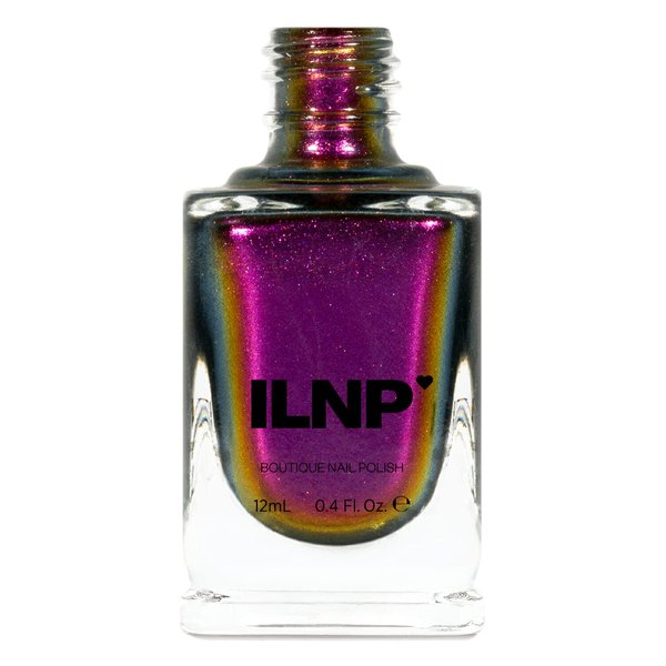 ILNP Undenied - Violet, Red, Gold Color Shifting Ultra Chrome Nail Polish