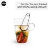 OTOTO Tea Trap Loose Tea Steeper - Tea Diffuser for Loose Tea Leaves - Cute Tea Infuser for Brewing Flavorful Teas - Tea Holder Loose Leaf Tea - Stainless Steel Kitchen Gadget Strainer with Fine Mesh