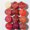 Melixir Vegan Lip Butter #03 Red Velvet(Tinted) (+11 more colors), Bee Free, Petrolatum Free, Deep Nourishing Plant-Based Vegan Chapstick, Vegan Lip Balm for Dry, Cracked and Chapped Lips, Moisturizing Lip Care Gift