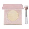WALULAN Beige Glittering Face Palette,Stereo for Face Retouching, Eye Shadow Highlighting Shadow Finish Palette, Natural，Low Saturation Makeup Contour Face Palette