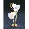 Cir-Kit Concepts Dollhouse Miniature Dual Tulip Shade Desk Lamp