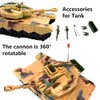 Fycooler Elite Force Armored Military Tank– Vehicle Playset with Action Figure and Realistic Accessories Military Toy Set for Kids Indoor Outdoor Play Birthday Gift
