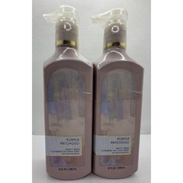 Generic Set of 2 Purple Patchouli Cleansing Gel Hand Soap 8 Ounce