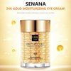 24K Gold Eye Cream For Deep Hydrating, Anti-Aging Gold Eye Cream For Dark Circles And Puffiness,Moisturizing Lightenex Gold Cream Lifting Eye SENANA (2 PACKS)
