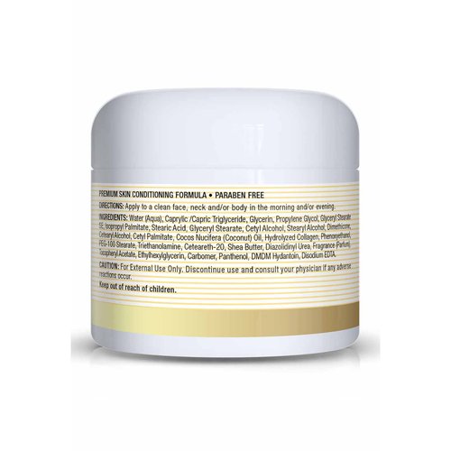 MASON NATURAL Coconut Oil Skin Cream - Premium Skin Conditioning Formula, Nourishing Body Moisturizer, Paraben Free, 2 OZ