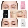 ATOMUS Eyebrow Mapping String 3 Pack Pre-inked 10m(32ft) Microblading String for Brow Marking 3 Colors Black White Pink Measuring String for Eyebrow Makeup