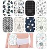 Weewooday 9 Pcs Ostomy Bag Covers Waterproof Ostomy Shower Cover Lightweight Colostomy Bags Reusable Washable Ostomy Wrap with Adjustable Opening Ostomy Supplies for Women Men Care Protector