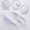 Yebeauty Nail Brush for Cleaning fingernails Clear, 2 Pack Fingernail Brush Hand Scrub Cleaning Nail Brushes with Case Plastic Hand Finger Toes Scrubbing Brush, Pedicure Nail Scrubber
