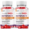 (2 Pack) Rapid Ripped Max+ ACV Gummies, Higher Potency, Official RapidRipped Max+ Gummies, 2X Stronger Apple Cider Vinegar Gummy, 2 Month Supply