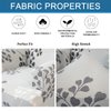 NILUOH Wing Chair Slipcovers 2 Pieces Stretch Spandex Wingback Chair Covers Sofa Slipcover Printing Wingback Armchair Slipcovers Furniture Protector Couch Soft with Elastic Bottom, 11