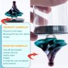 Mini Spinning Top Gyro Desktop Toys for Kid Adults with Anxiety Autism and Stress Relief (Multicolour)