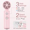 Webeauty Hair Dryer, [Super Mini] Ionic High-Speed Blow Dryer 110V Travel 200 Million Negative Ions, 110,000RPM Brushless Motor for Home Salon Fast Drying Portable Lightweight, Pink